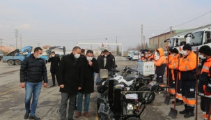 Niğde Belediyesi, kış şartlarına uygun hizmet verecek 