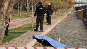 Parkta ölü bulundu