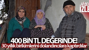 'Sahte savcı'nın ağına düşen yaşlı çift, 30 yıllık birikimini kaptırdı
