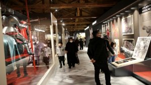 Sivas'ta yeni açılan Savaş Atları Müzesi'nde hafta sonu yoğunluğu 