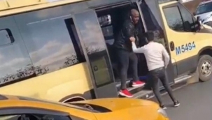 Taksici dehşeti! Müşteriden fazla para istedi, demir sopa ile tehdit etti