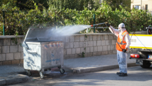 Talas'ta haşerata erken önlem alınıyor