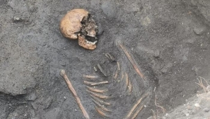 Trabzon’da heyecanlandıran arkeolojik kazı: Kiremit mezarlar ortaya çıktı