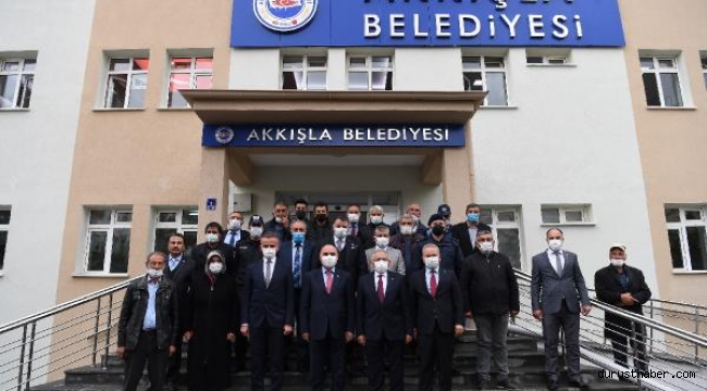 Vali Günaydın ve Başkan Büyükkılıç'tan Akkışla ilçesine ziyaret