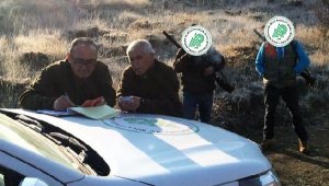 Yasa dışı avlanan 4 kişiye 2 bin 720 TL ceza