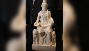 60 yıl sonra yurda getirilen Kybele heykeli, yeni müzede sergilenecek
