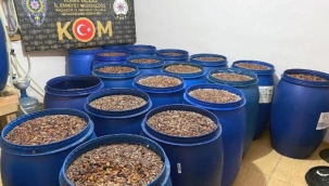 Adana'da 'zehir' operasyonu: 9 bin litre ele geçirildi