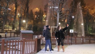 Ankara buz kesti! Sıcaklık eksi 5'i gördü