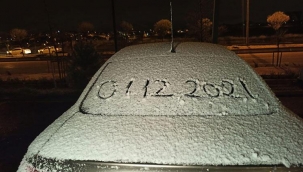 Ankara’da yüksek kesimlere mevsimin ilk karı yağdı