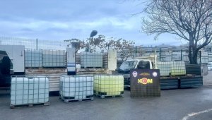 Ankara'da 9 ton etil ve metil alkol ele geçirildi