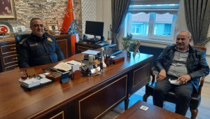Başkent Muhtarlar Federasyonu Başkanı Köksal'dan, Emniyet Müdürü Demirci'ye ziyaret