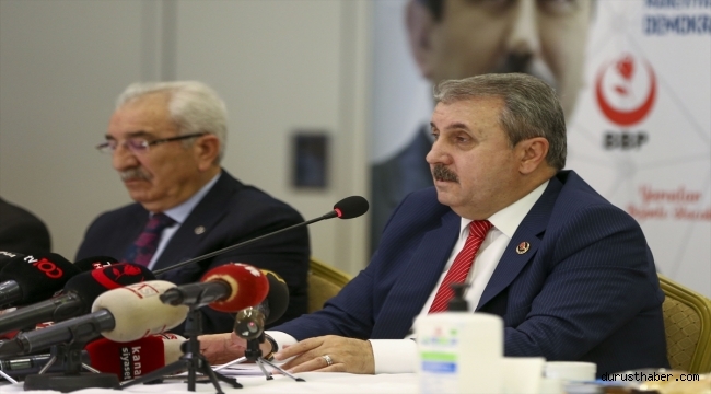 BBP Genel Başkanı Destici,"Ben EYT'lilerin bir hak kaybına uğradığını düşünüyorum"