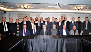 Bursa'da yaşayan Ağrılı iş insanlarından birliktelik mesajı