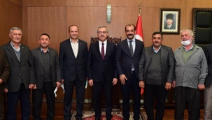 Cüceli Sakinlerinden Başkan Güngör’e Ziyaret