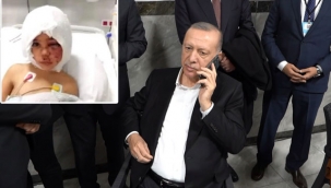 Cumhurbaşkanı Erdoğan, pitbull saldırısında yaralanan Asiye'nin babası ile görüştü