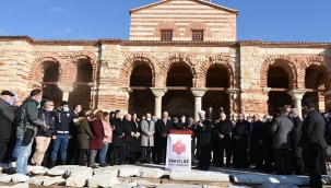Edirne'nin Ayasofyası, 56 yıl sonra ibadete açıldı