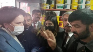 Engelli vatandaşın sözleri Akşener'i kızdırdı! Apar topar iş yerinden ayrıldı