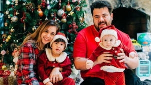 Eser-Berfu Yenenler çiftinden yeni yıl pozu