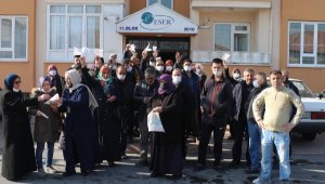 Evlerinin mülkiyeti müteahhit firmaya geçen ailelerin tahliyesinde gerginlik