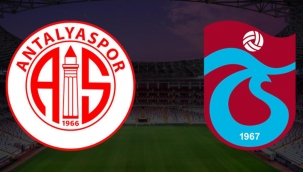 Fraport TAV Antalyaspor - Trabzonspor CANLI YAYIN