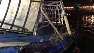 İstanbul'da gemi ile gezi teknesi çarpıştı: 2 yaralı