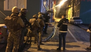 İstanbul'da helikopter destekli eş zamanlı operasyon