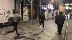 İstiklal Caddesi'nde polisten kaçan kişi yakalandı