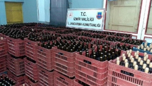 İzmir'de ele geçirildi: Tam 6 bin litre