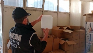 İzmir'de yılbaşı öncesi 2 ton sahte etil alkol ele geçirildi: 3 kişi gözaltında