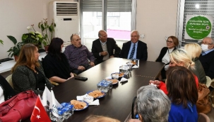 İzmir Karabağlar'da Kent Konseyi ziyaret edildi 