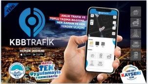 Kayseri Büyükşehir ulaşımı cebe sığdırdı