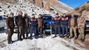 Kayseri'de kaçak avlanan 3 kişi yakalandı