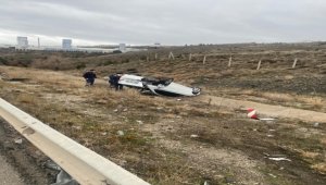 Kırıkkale'de iki otomobilin çarpıştığı kazada 4 kişi yaralandı