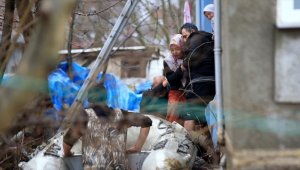 Kırklareli'de taşkın nedeniyle evlerinde mahsur kalanlar AFAD ekiplerince kurtarıldı