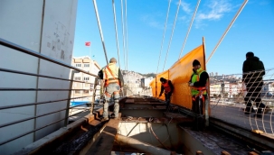 Kocaeli İzmit'te üstyapı çalışmaları devam ediyor 