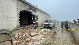 Konya'da müstakil evdeki patlamada bir kişi yaralandı