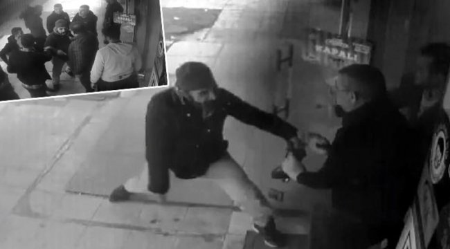 Korku dolu anlar... 'İstediğin ilaç yok' diyen eczacıya bıçak çekti