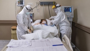 Koronavirüs salgınında günlük vaka sayısı 18 bin 141 oldu 