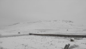 Kulu'ya mevsimin ilk karı yağdı