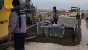 Kütahya Yoncalı'ya beton asfalt 