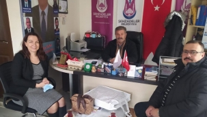 Manisa Büyükşehir'de muhtarlara ziyaret 