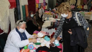 Manisa'da el emeği ürünlerden ekonomiye katkı