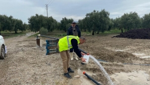Manisa'da yeni sondaj saniyede 7 litre verime ulaşıyor 