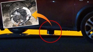 Mardin'de polisin aracının altına yerleştirilen EYP imha edildi