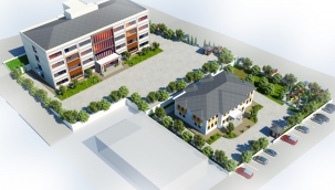 Melikgazi'de bir okulun daha temeli atılıyor