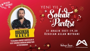 Mersinliler yeni yılı Büyükşehir'in Sokak Partisi ile karşılayacak