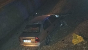 Niğde Edikli'de araç su kanalına düştü: 3 yaralı