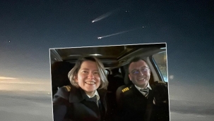 Pilot çift tesadüf uçuşu anlattı