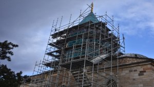 Restorasyonu tamamlanan "Kubbe-i Hadra" Mevlana dostlarını selamlıyor