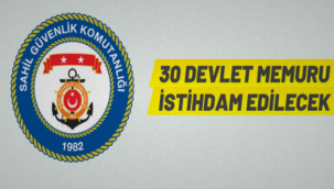 Sahil Güvenlik Komutanlığına 30 devlet memuru alınacak